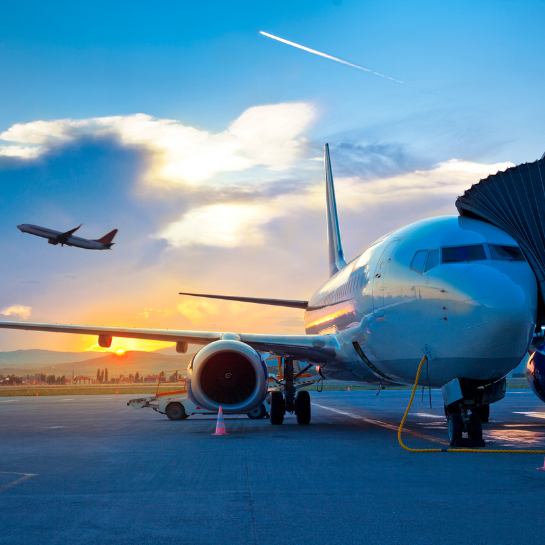 Gatwick Airport Plane on Runway